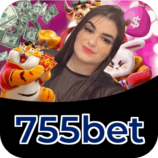 Catálogo slots 755bet mostrando top jogos Gates Olympus Sweet Bonanza Fortune Tiger Big Bass volatilidade RTP